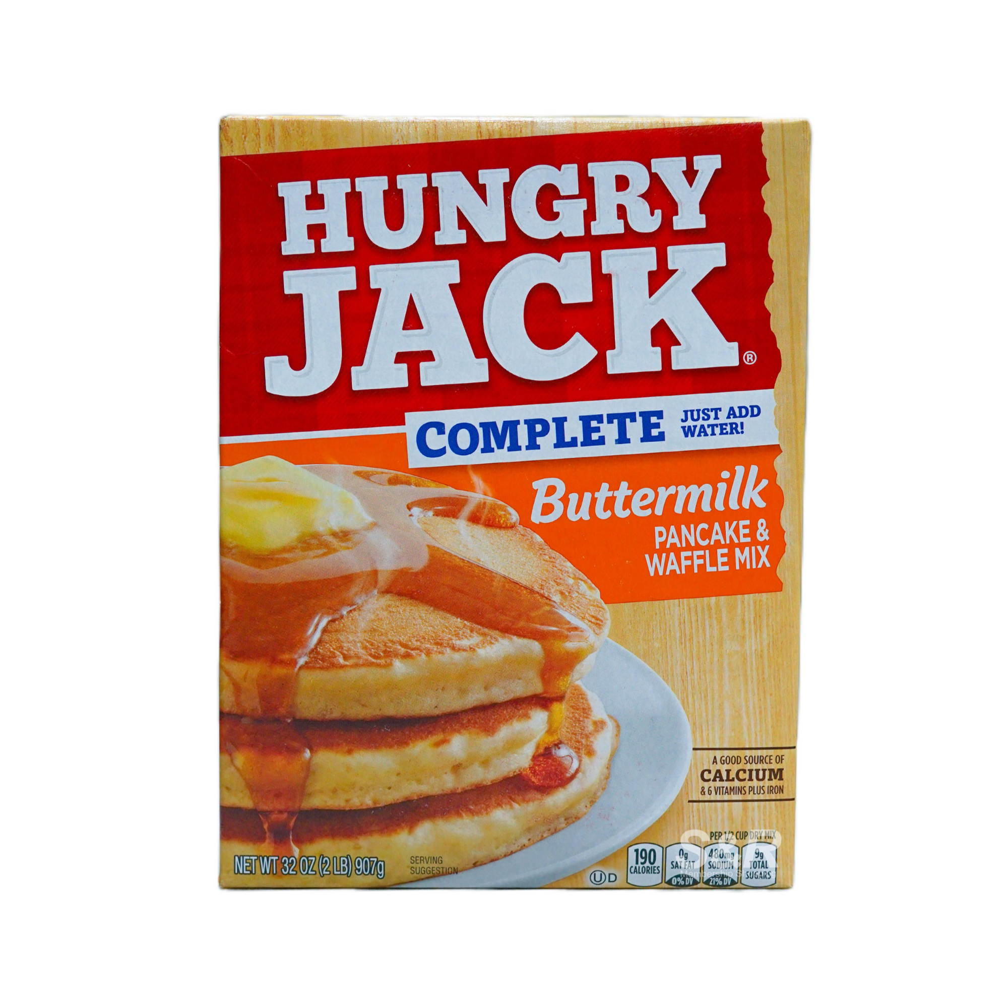 Hungry Jack Complete Buttermilk Pancake & Waffle Mix 907g